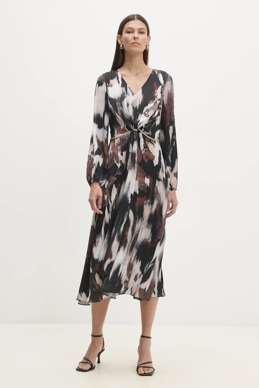 Answear Lab rochie culoarea maro