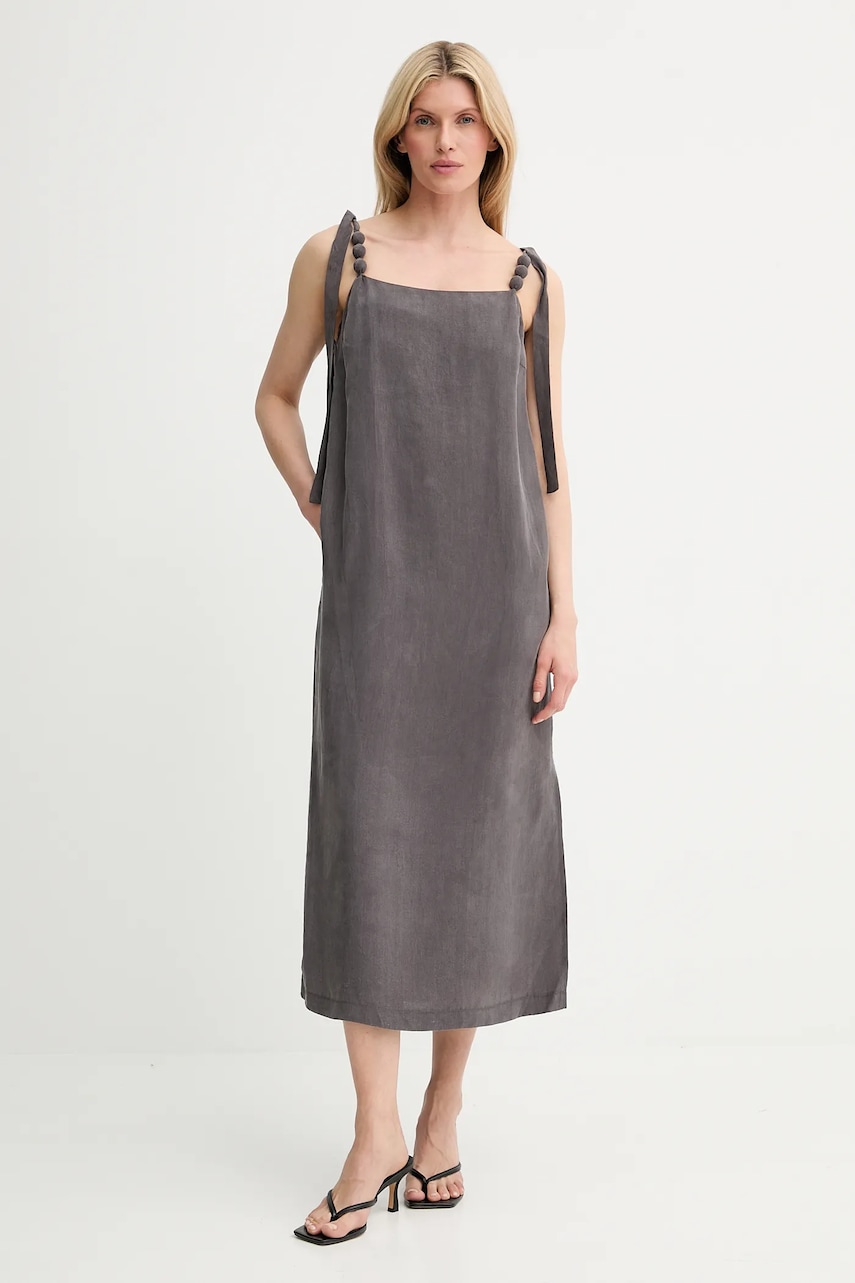 Answear Lab rochie culoarea maro