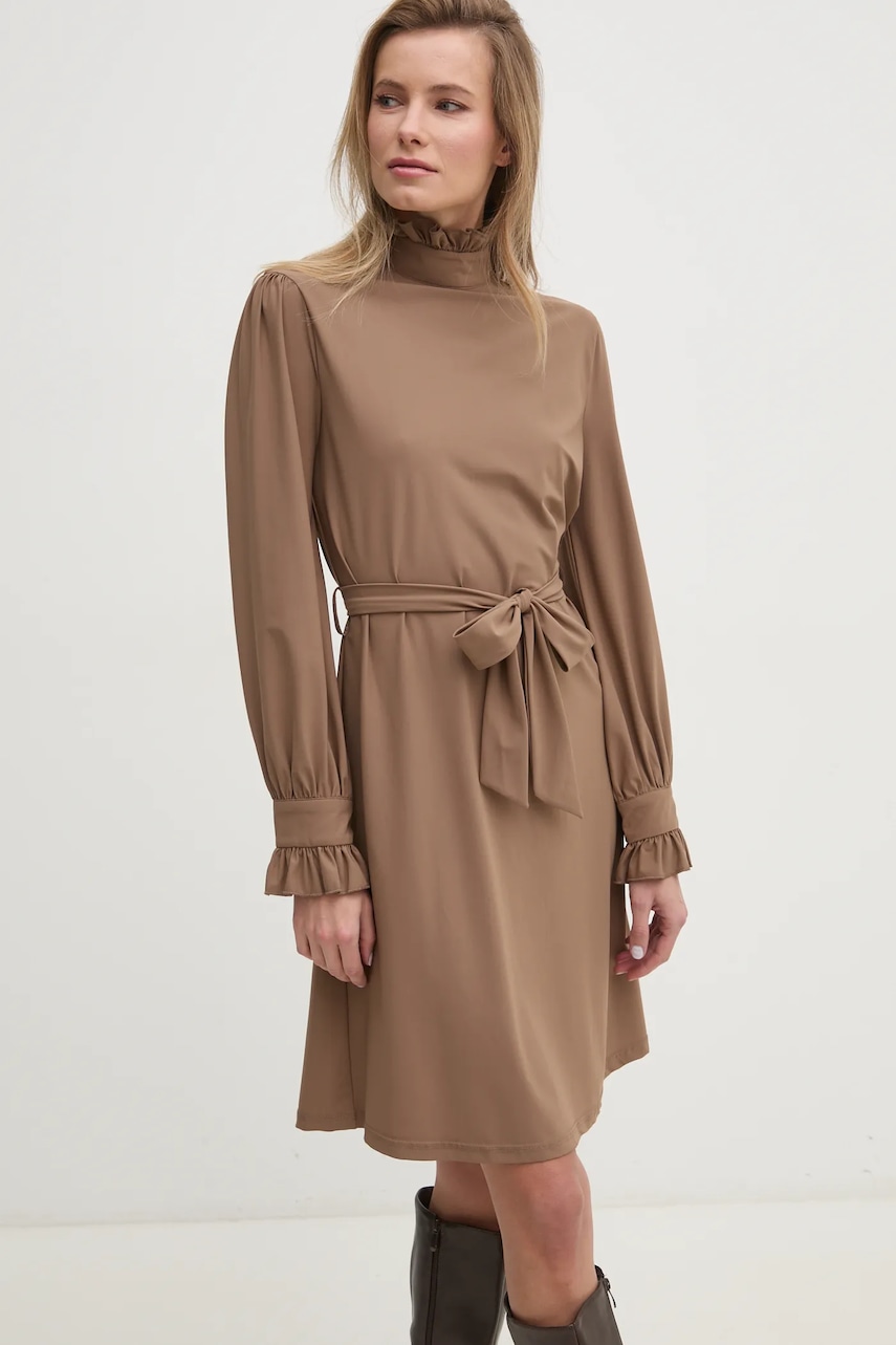 Answear Lab rochie culoarea maro