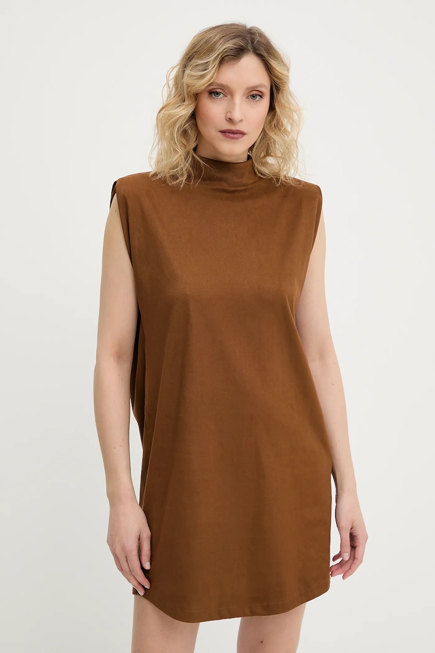 Answear Lab rochie culoarea maro