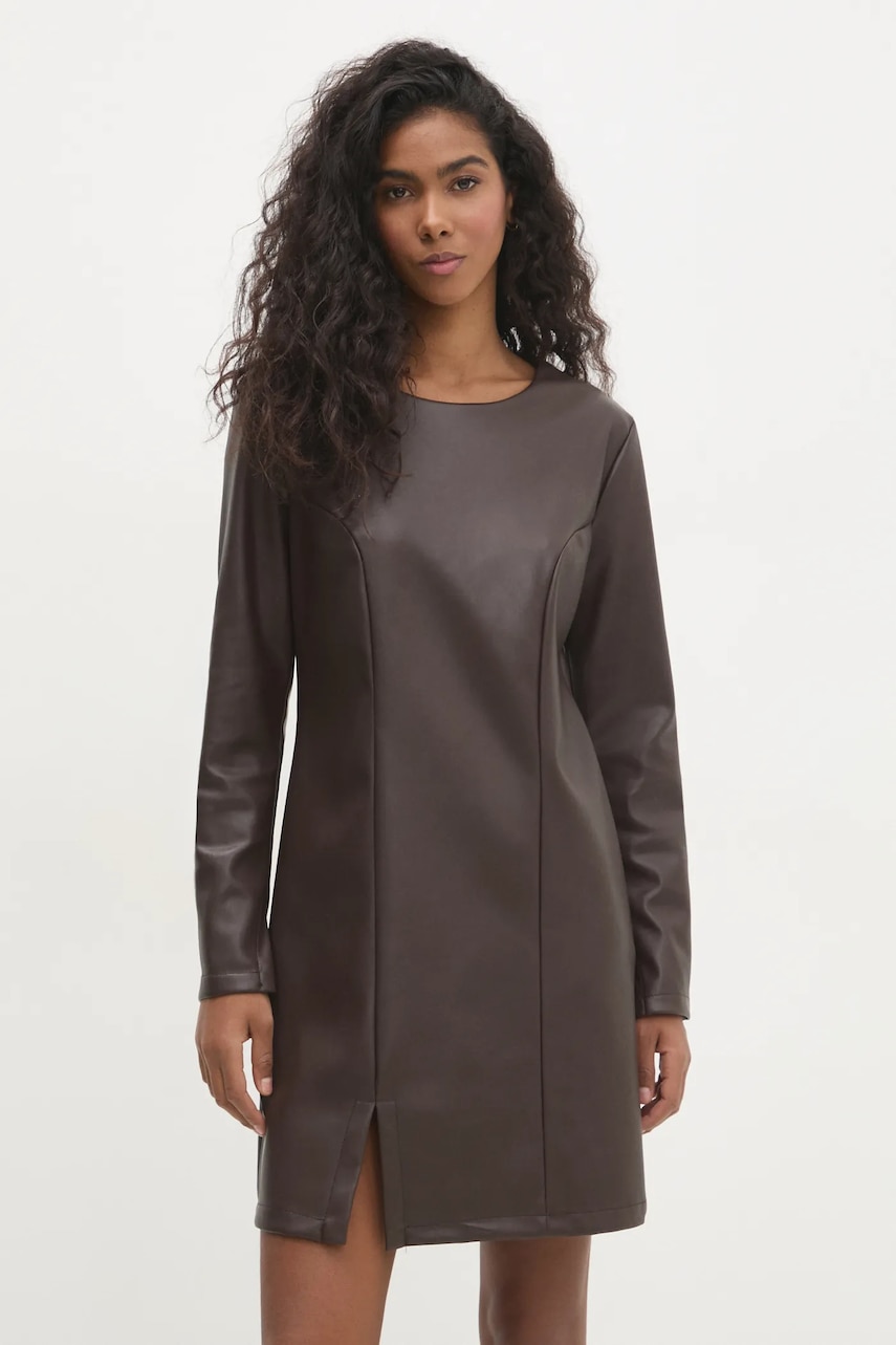 Answear Lab rochie culoarea maro