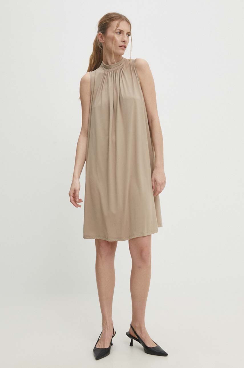 Answear Lab rochie culoarea maro