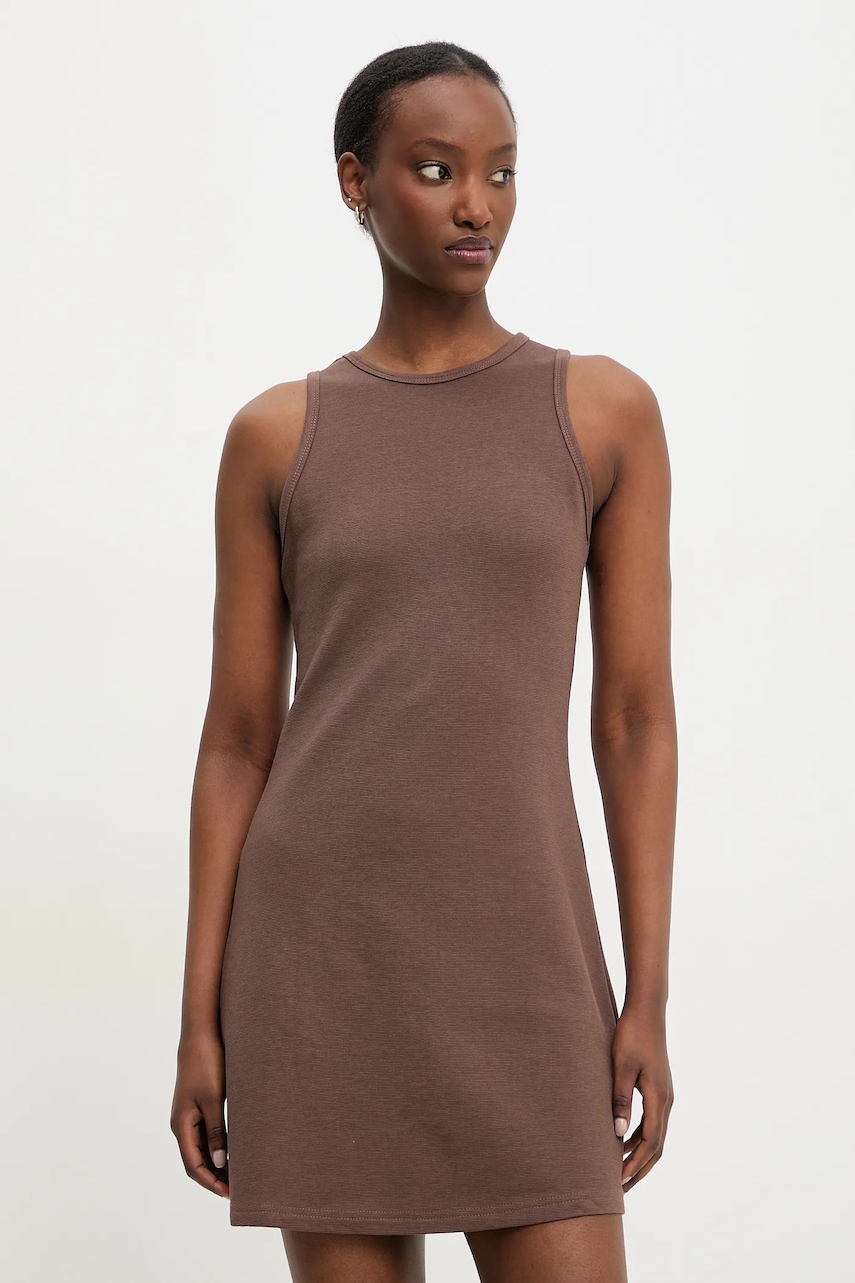 Answear Lab rochie culoarea maro