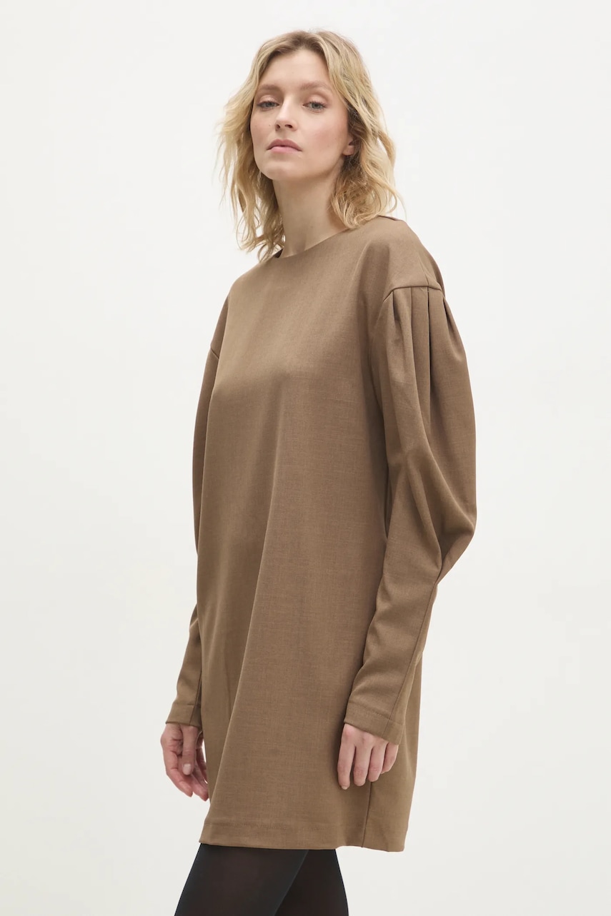 Answear Lab rochie culoarea maro