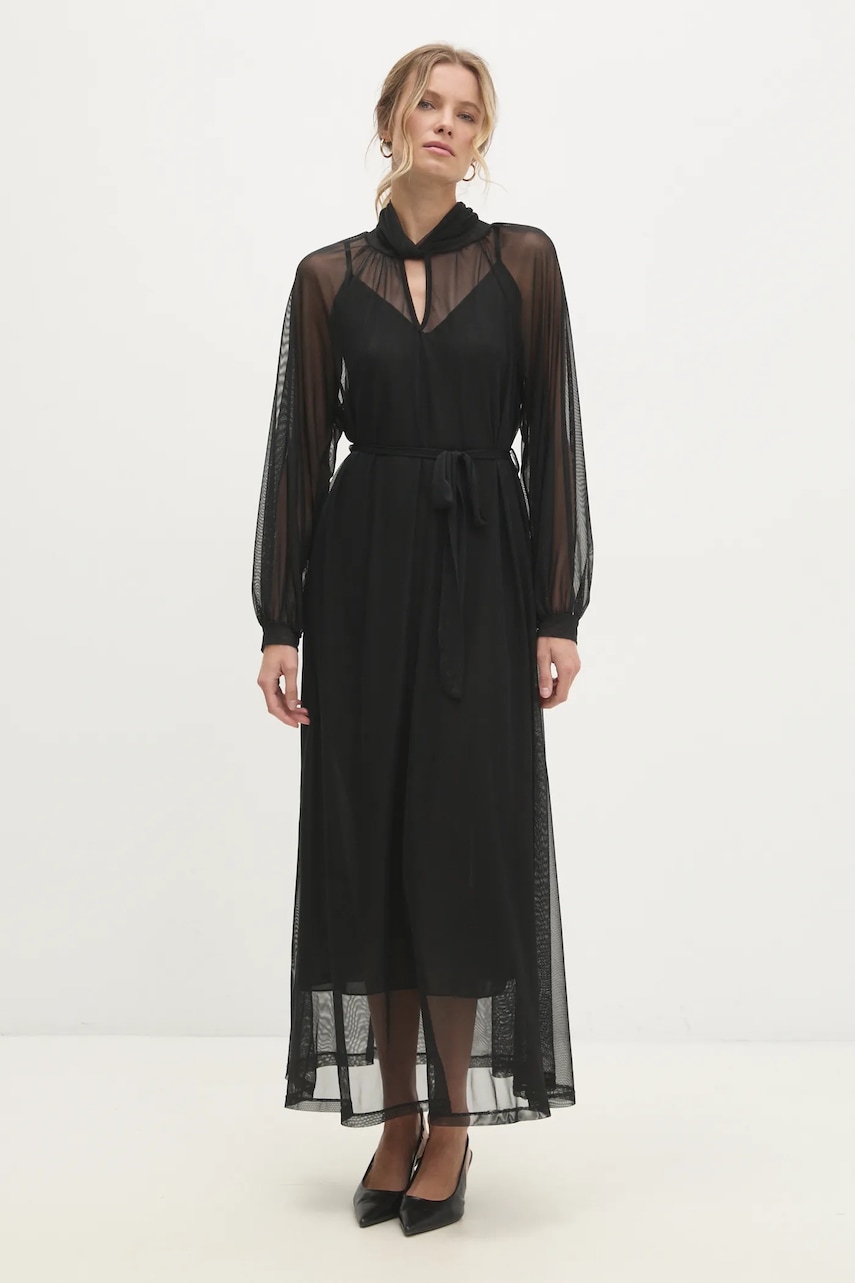 Answear Lab rochie culoarea negru