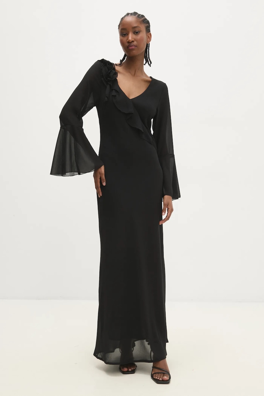 Answear Lab rochie culoarea negru
