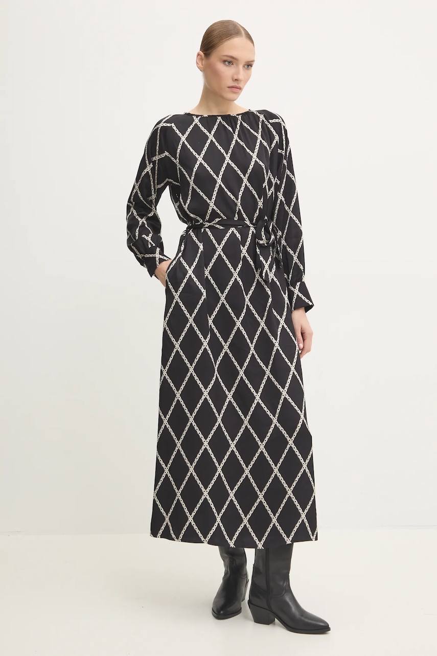 Answear Lab rochie culoarea negru