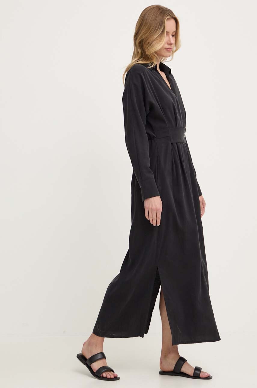 Answear Lab rochie culoarea negru