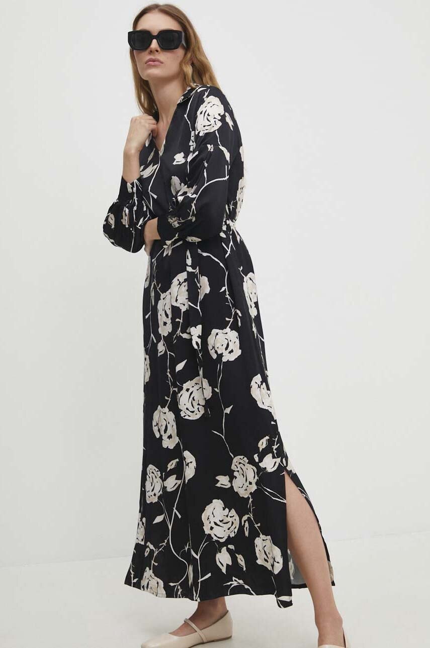 Answear Lab rochie culoarea negru
