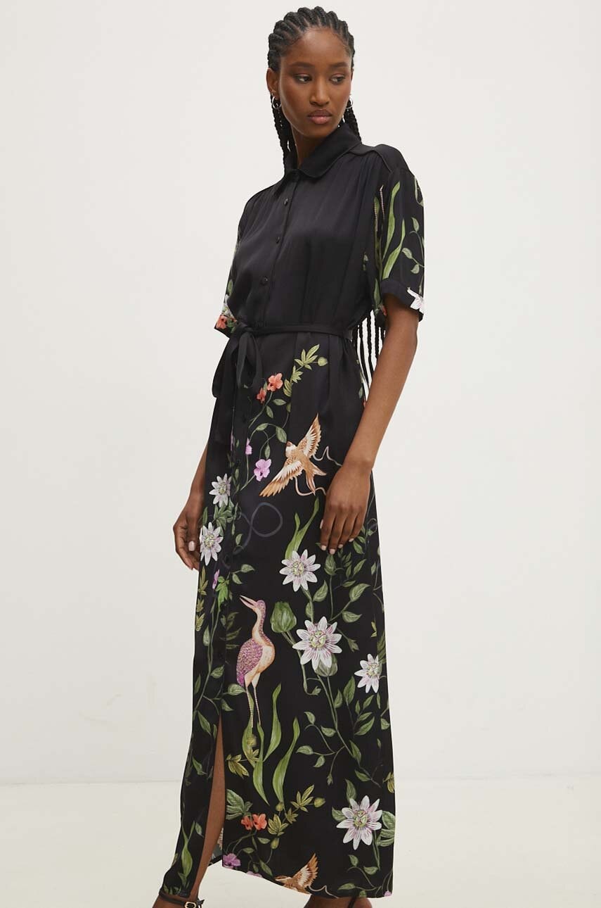 Answear Lab rochie culoarea negru