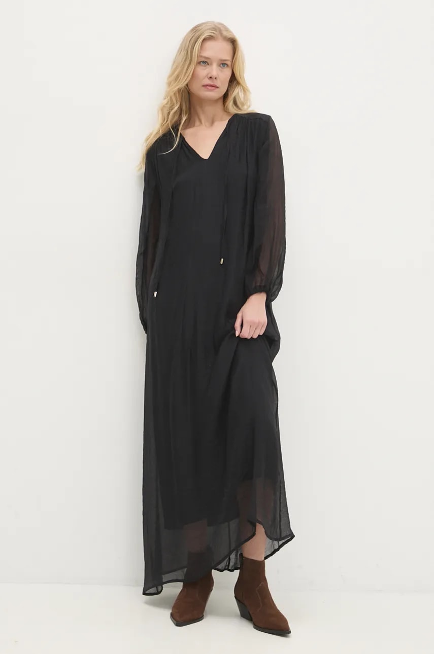 Answear Lab rochie culoarea negru