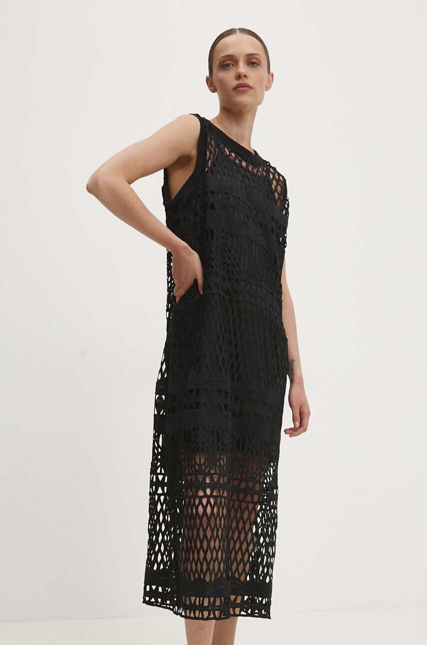 Answear Lab rochie culoarea negru