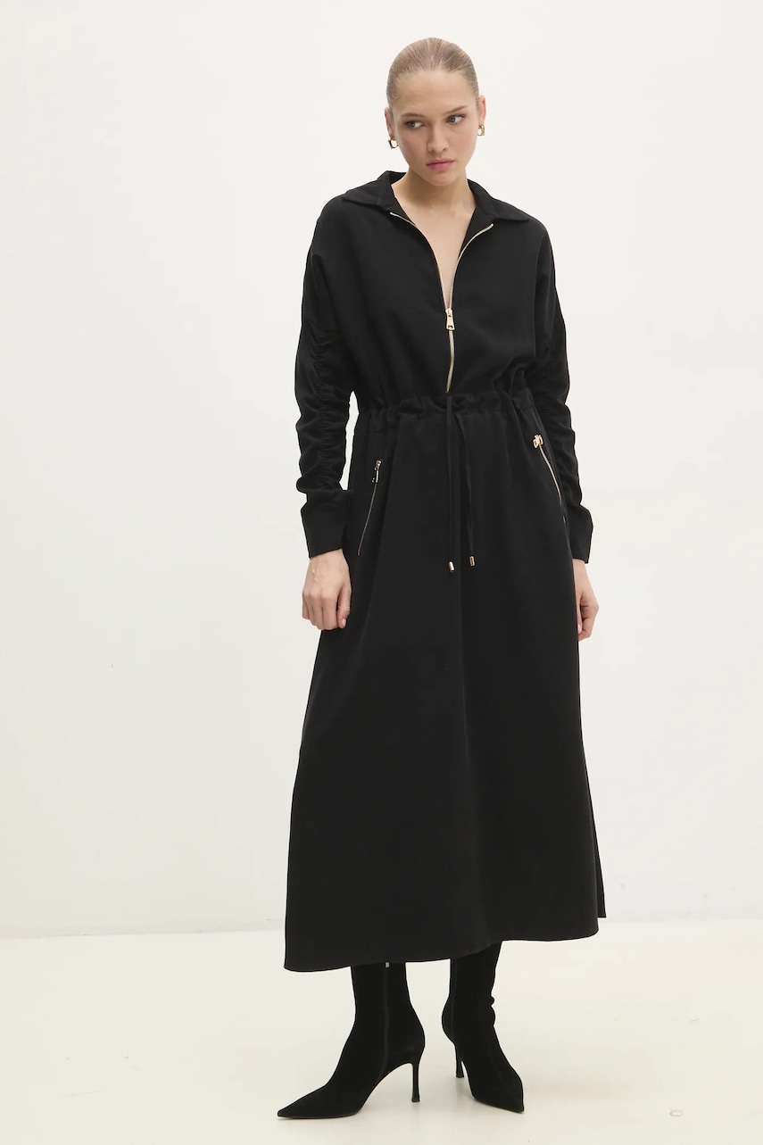 Answear Lab rochie culoarea negru