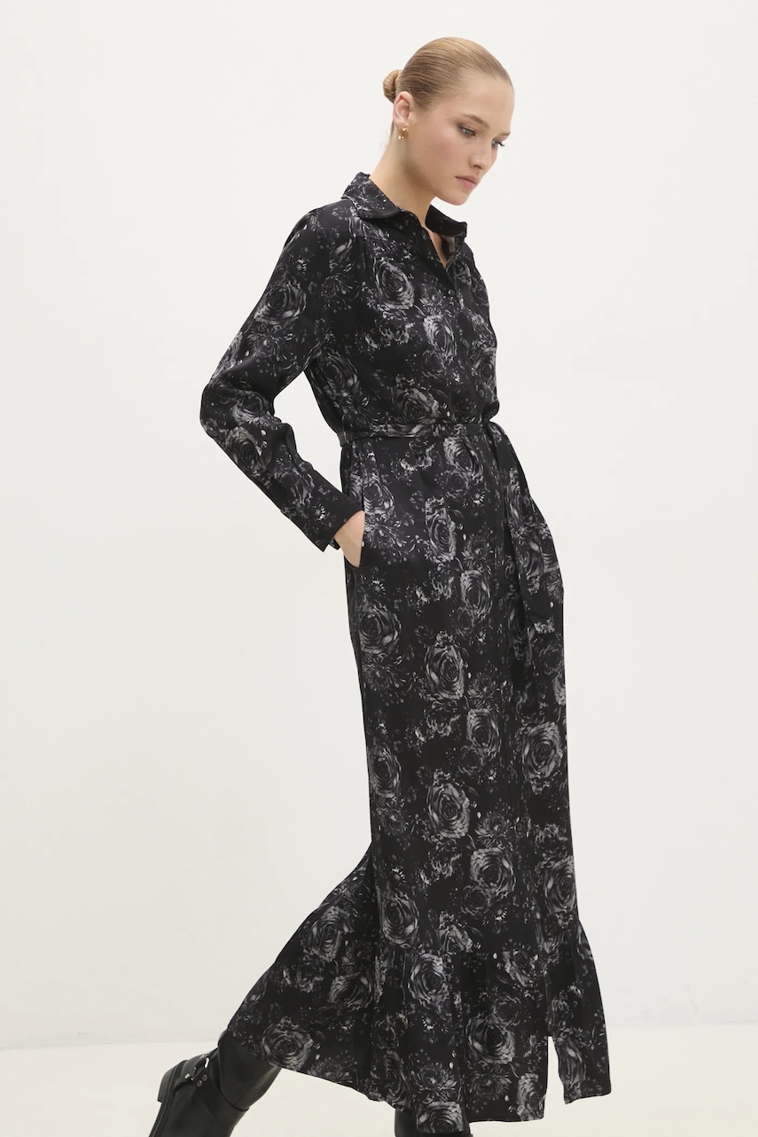 Answear Lab rochie culoarea negru