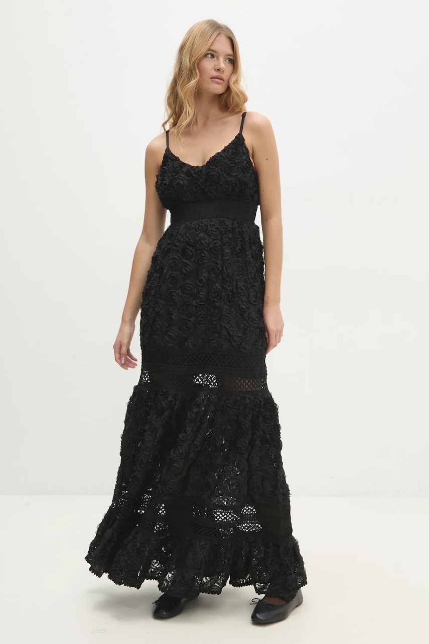 Answear Lab rochie culoarea negru