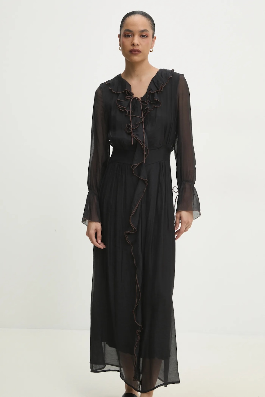 Answear Lab rochie culoarea negru
