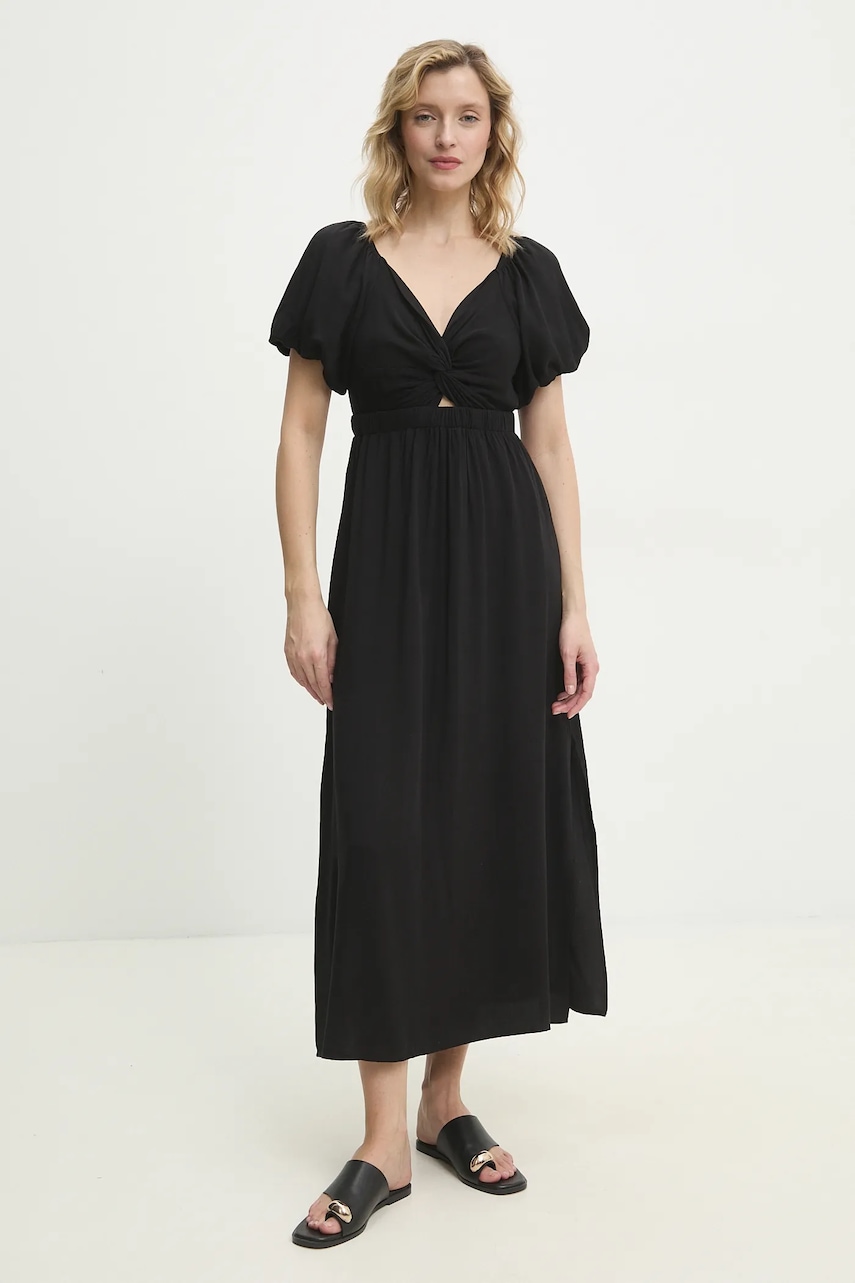 Answear Lab rochie culoarea negru