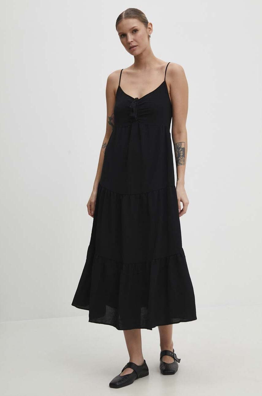 Answear Lab rochie culoarea negru