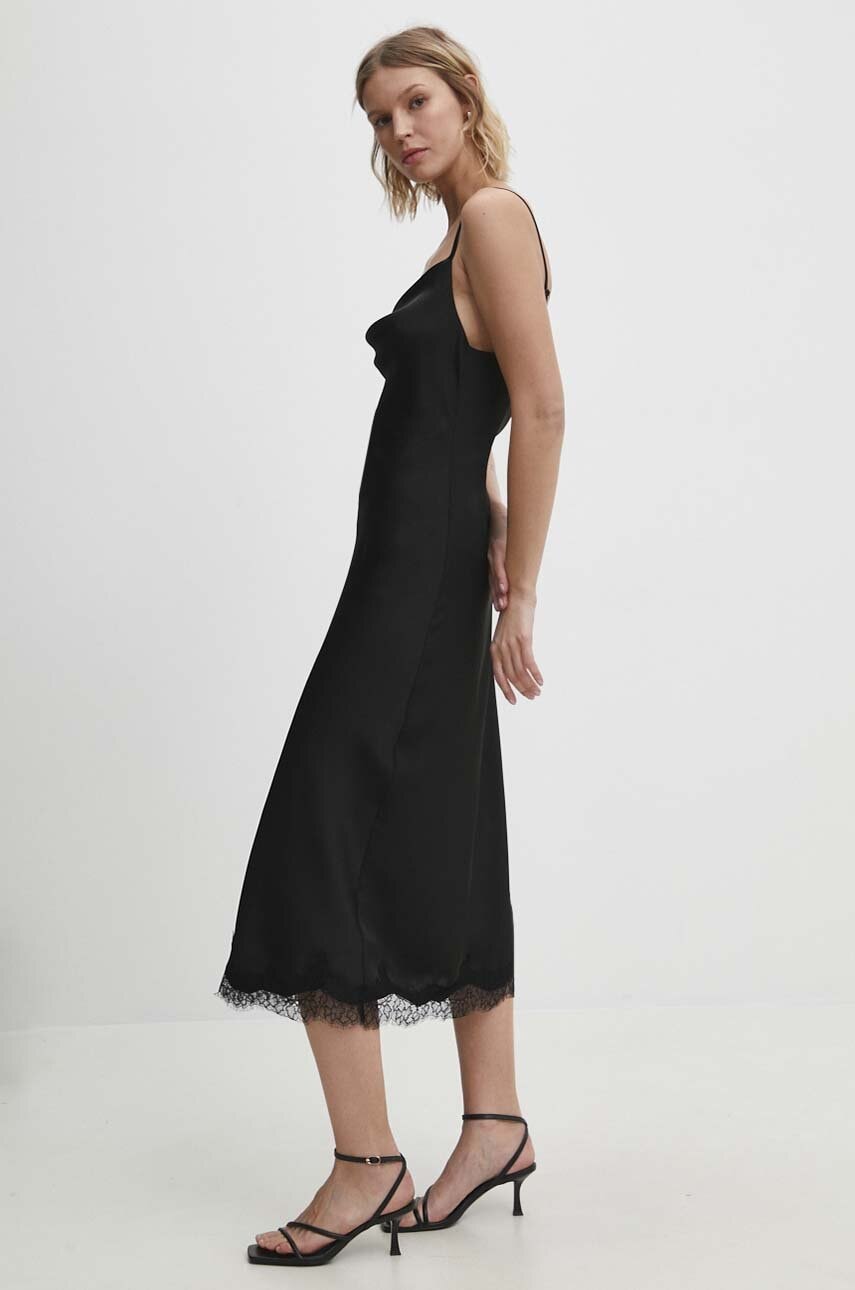 Answear Lab rochie culoarea negru
