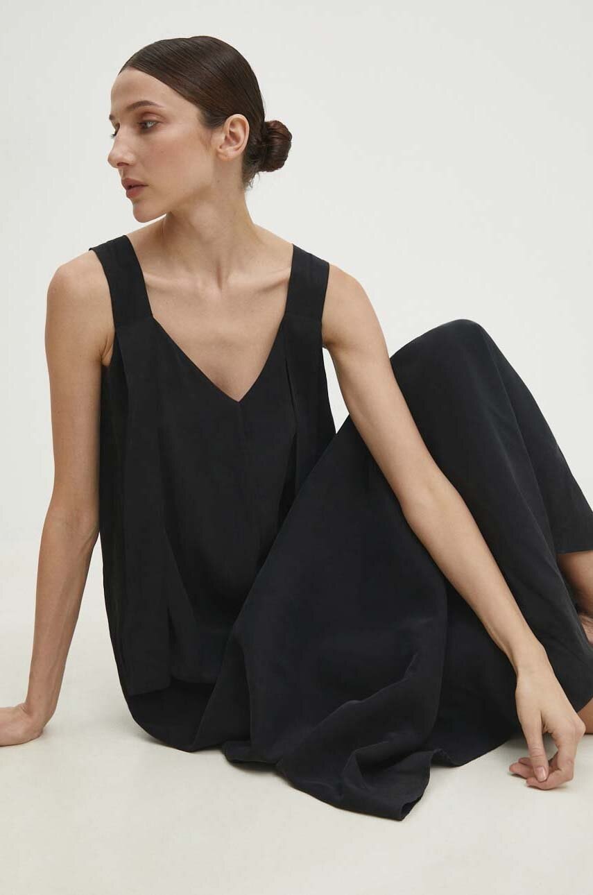 Answear Lab rochie culoarea negru