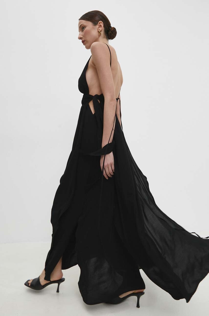 Answear Lab rochie culoarea negru