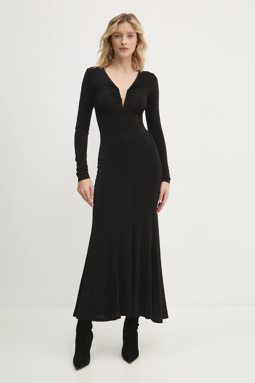 Answear Lab rochie culoarea negru