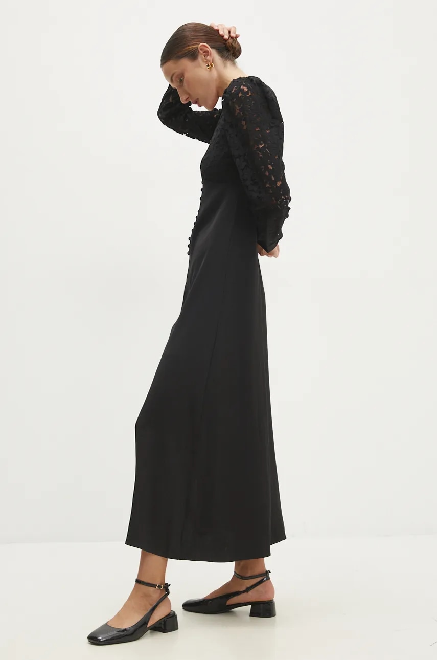 Answear Lab rochie culoarea negru