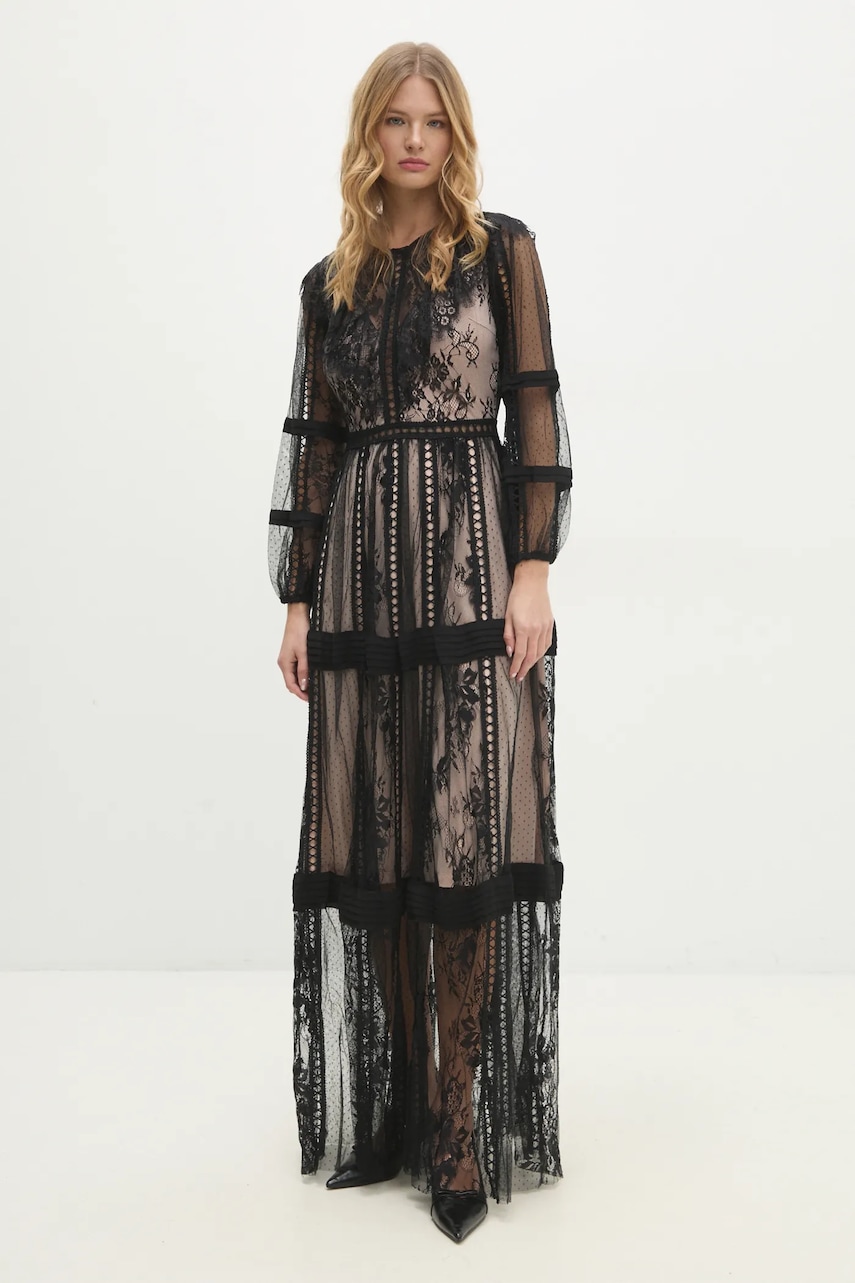 Answear Lab rochie culoarea negru