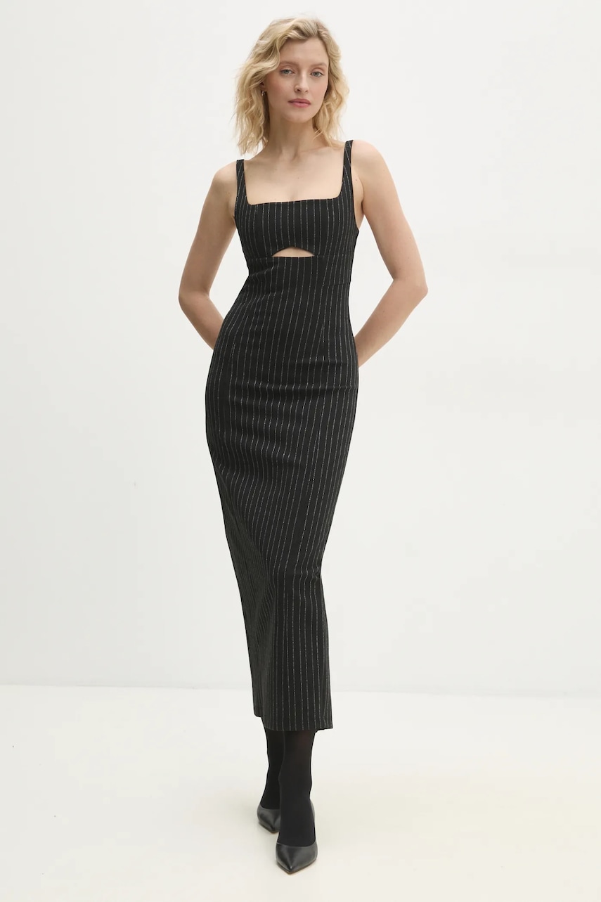 Answear Lab rochie culoarea negru