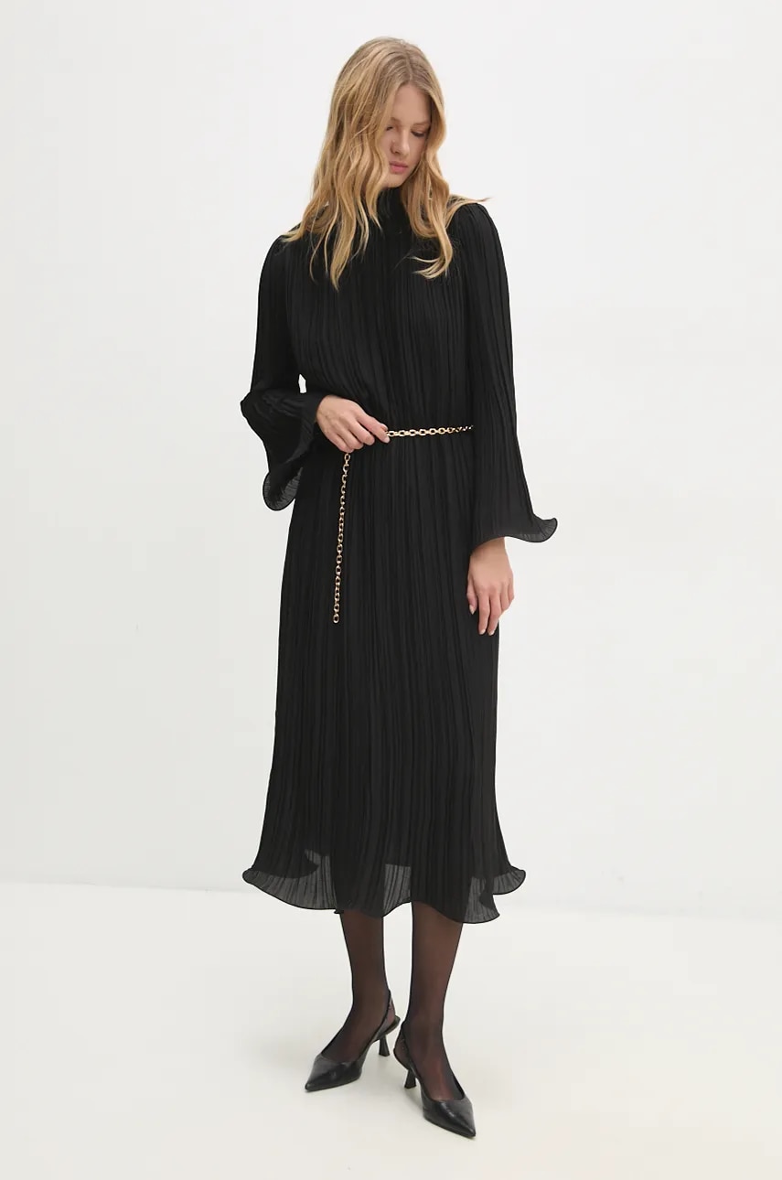 Answear Lab rochie culoarea negru