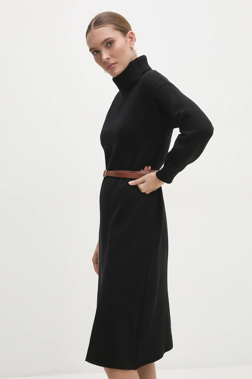 Answear Lab rochie culoarea negru