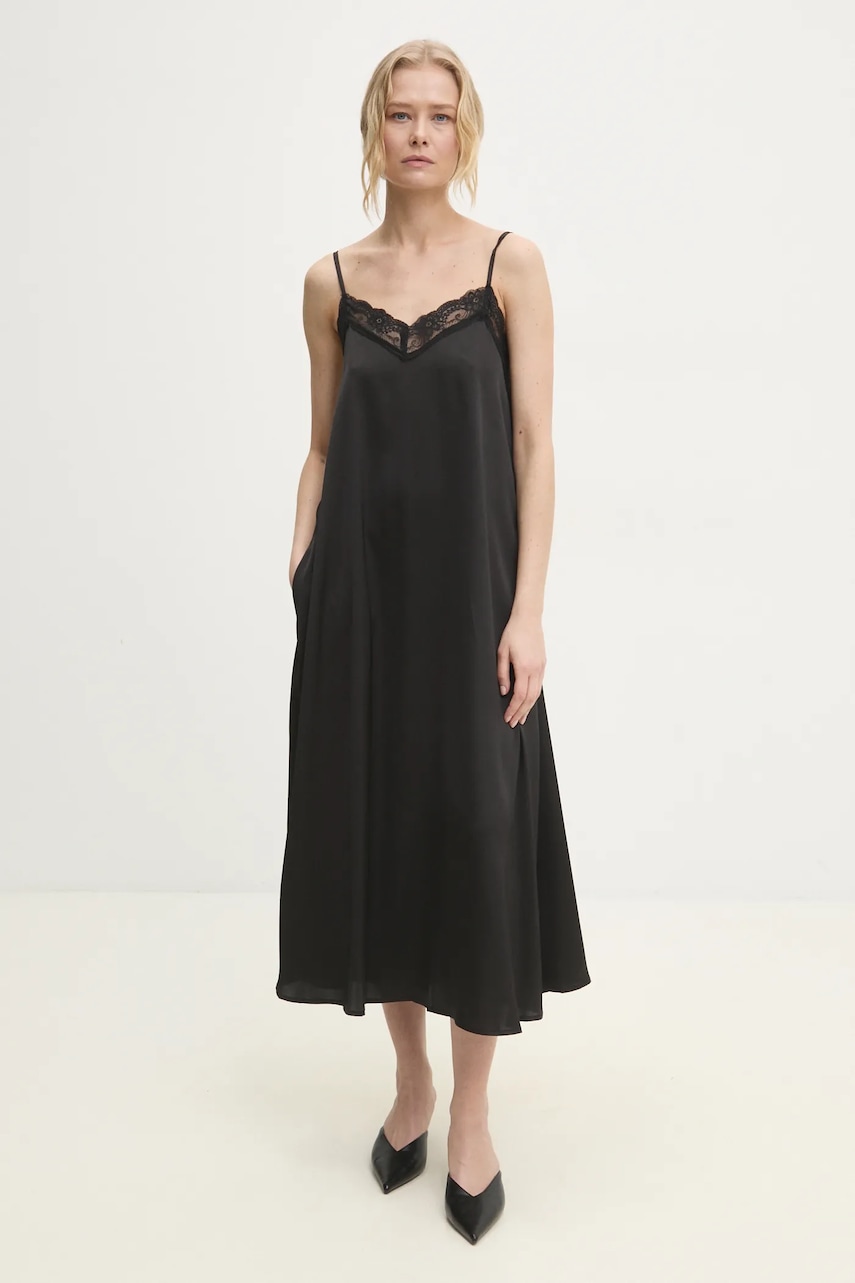 Answear Lab rochie culoarea negru