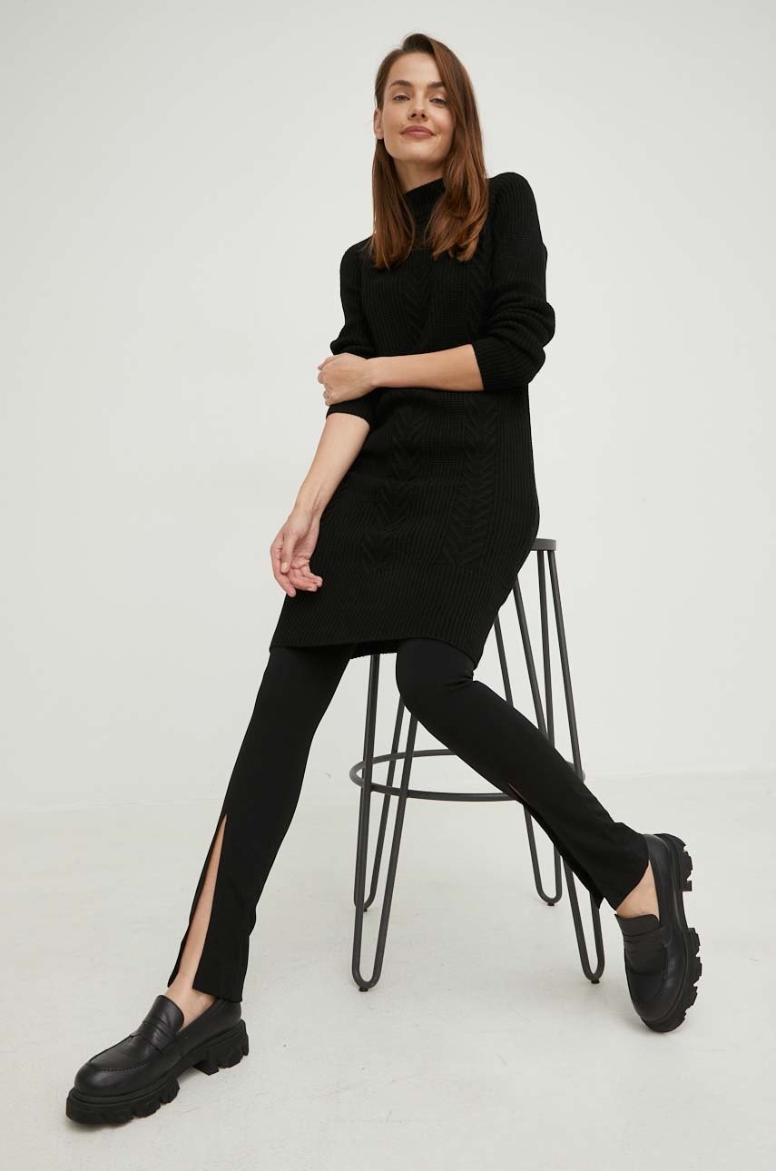 Answear Lab rochie culoarea negru