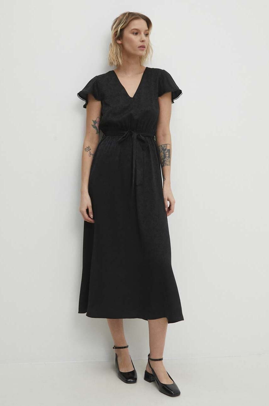 Answear Lab rochie culoarea negru