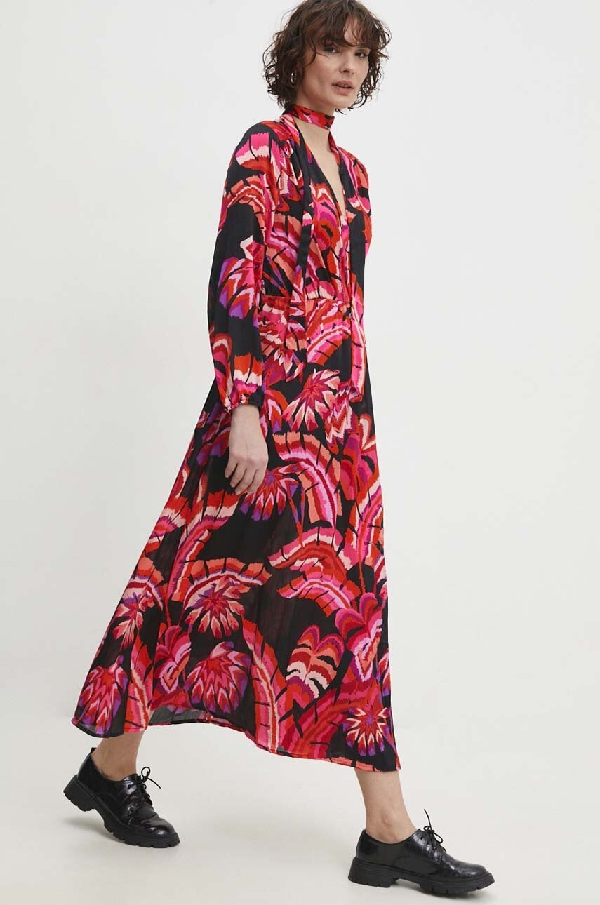 Answear Lab rochie culoarea negru