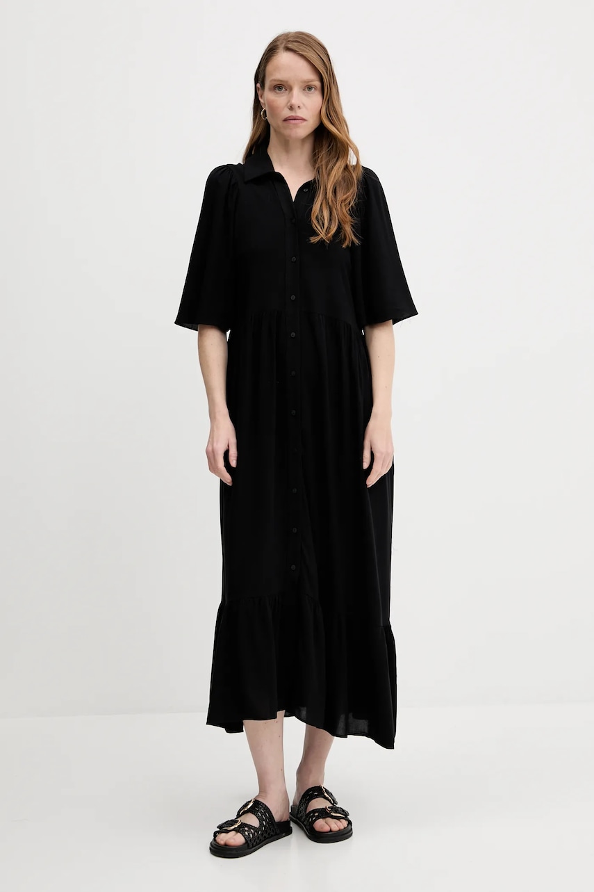 Answear Lab rochie culoarea negru