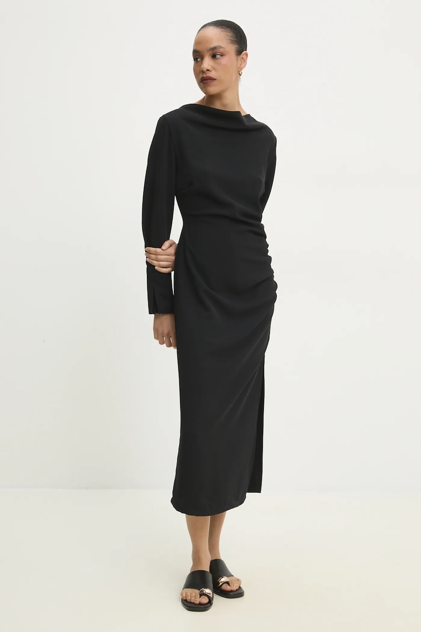 Answear Lab rochie culoarea negru
