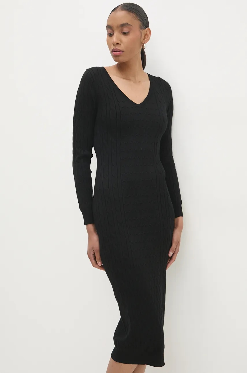 Answear Lab rochie culoarea negru