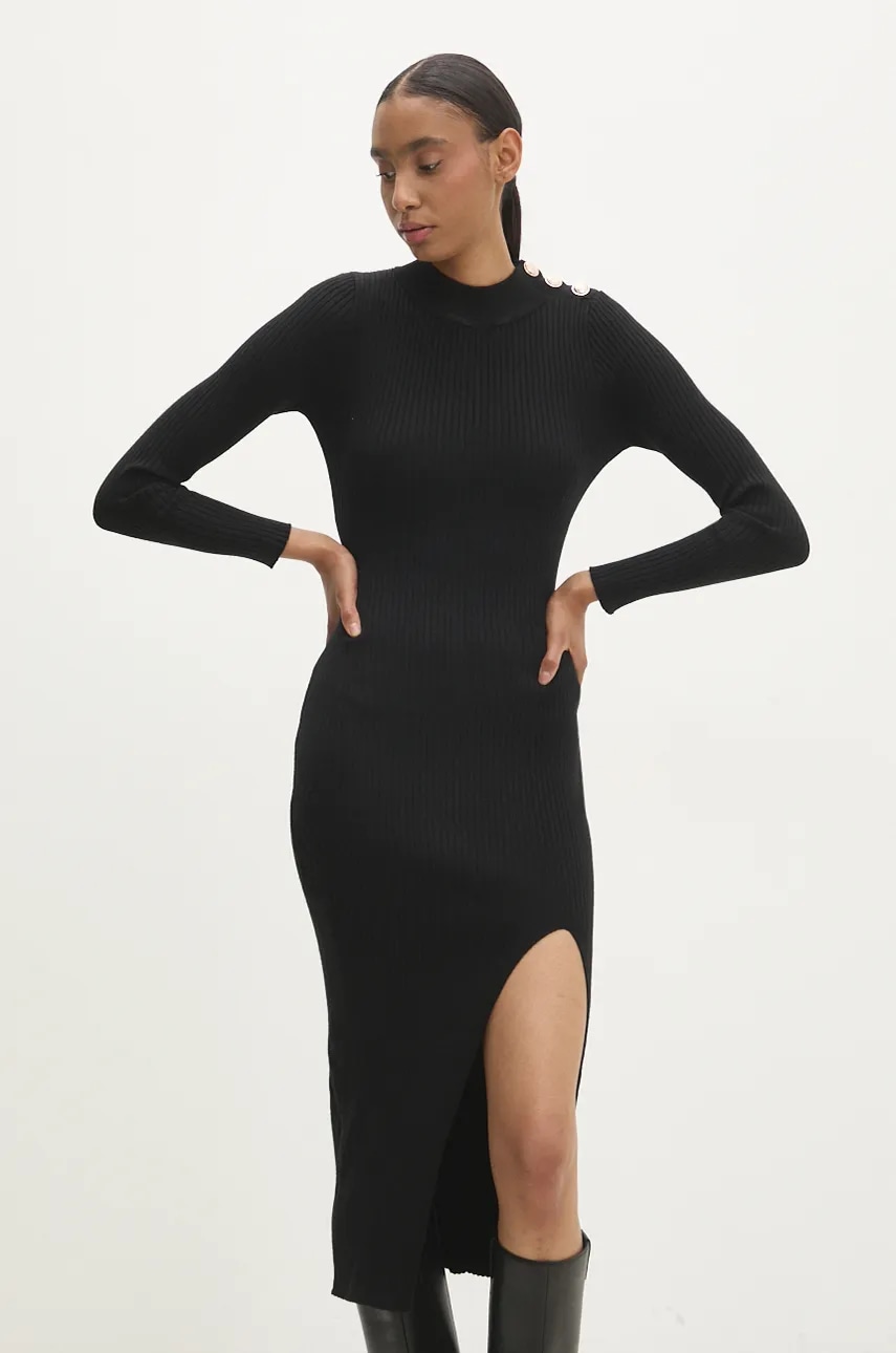 Answear Lab rochie culoarea negru