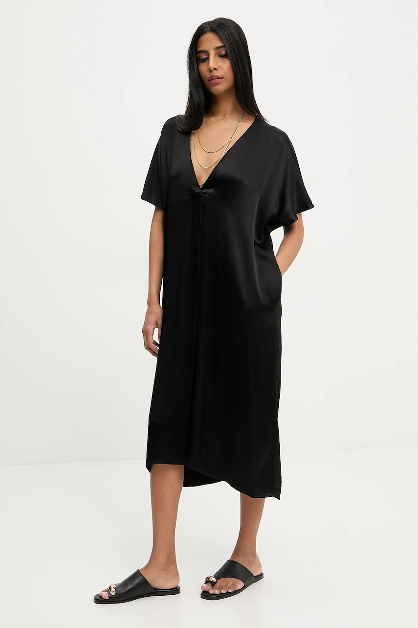 Answear Lab rochie culoarea negru
