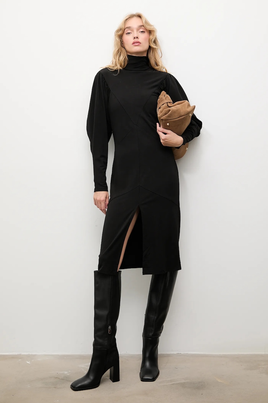 Answear Lab rochie culoarea negru