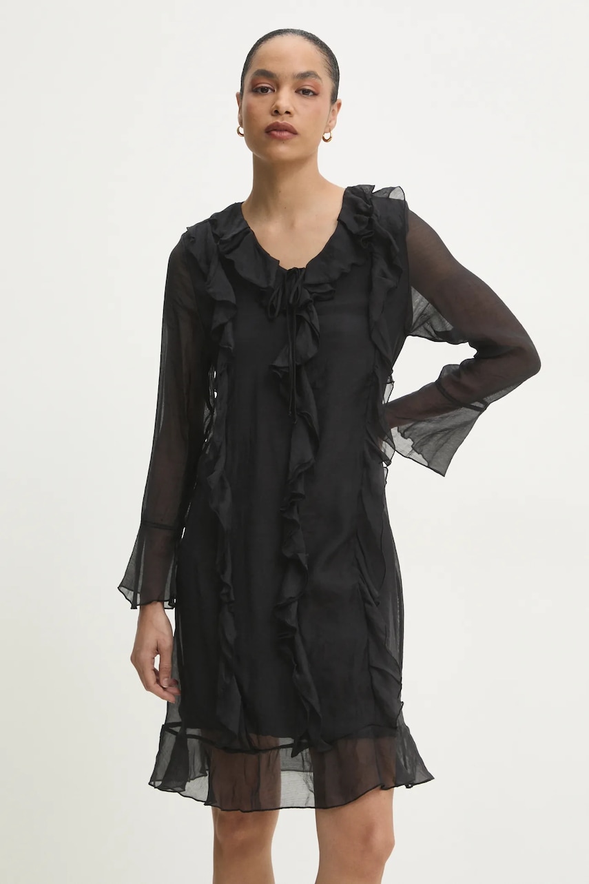 Answear Lab rochie culoarea negru
