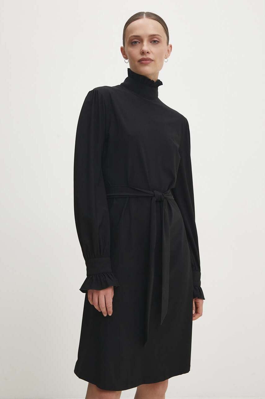 Answear Lab rochie culoarea negru