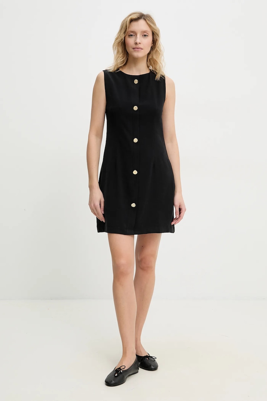 Answear Lab rochie culoarea negru