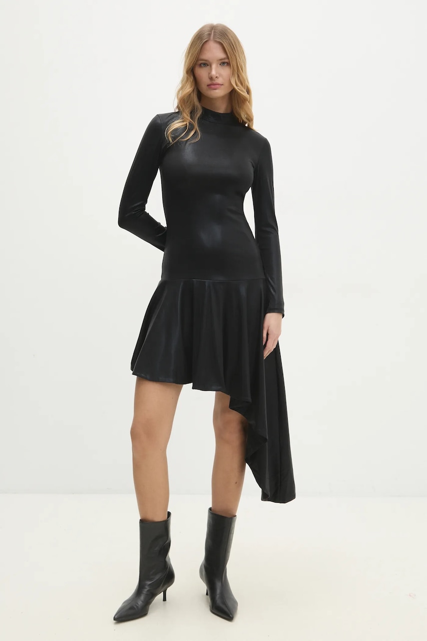 Answear Lab rochie culoarea negru
