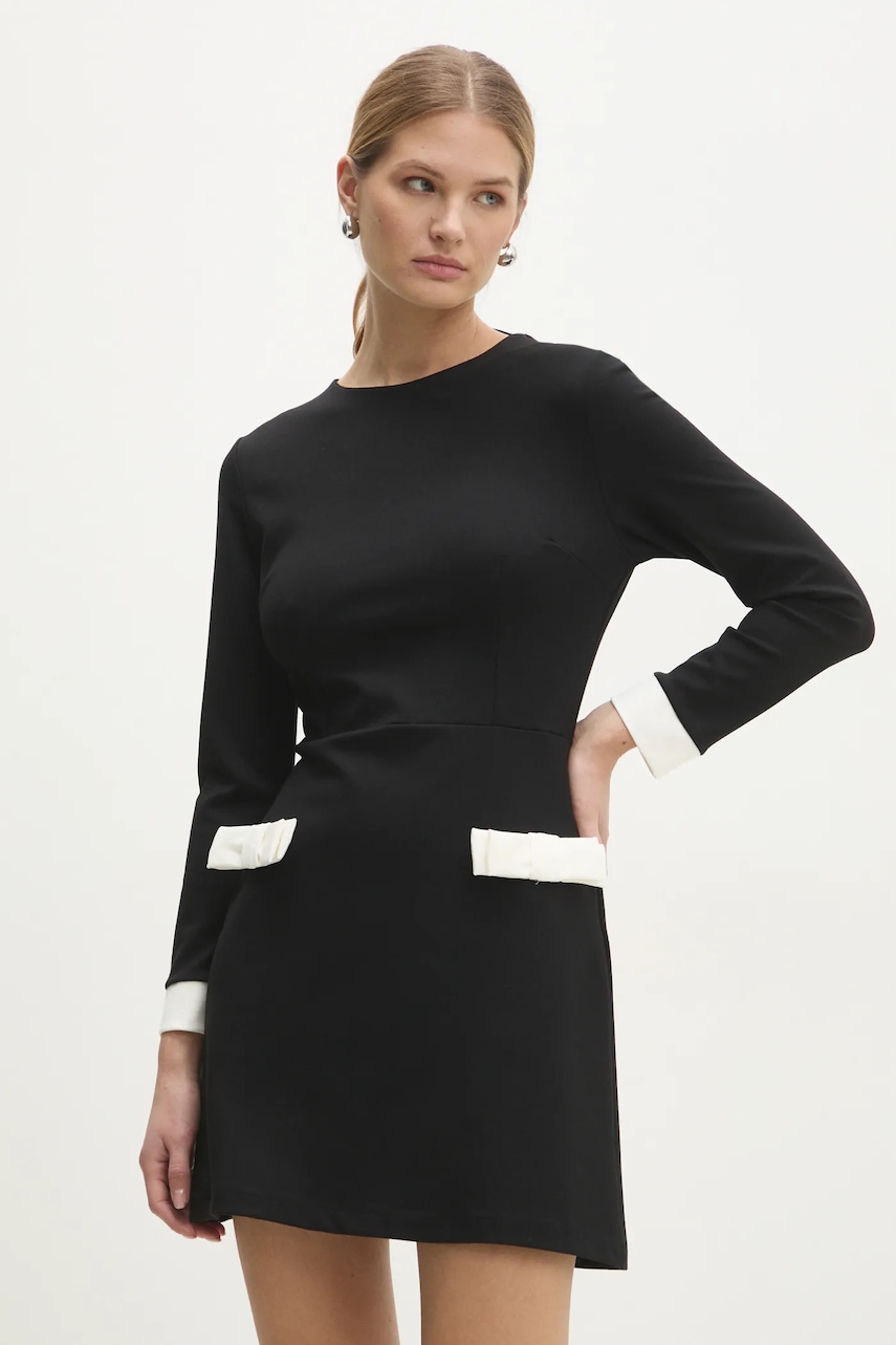 Answear Lab rochie culoarea negru