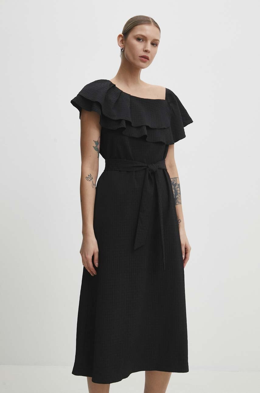 Answear Lab rochie culoarea negru