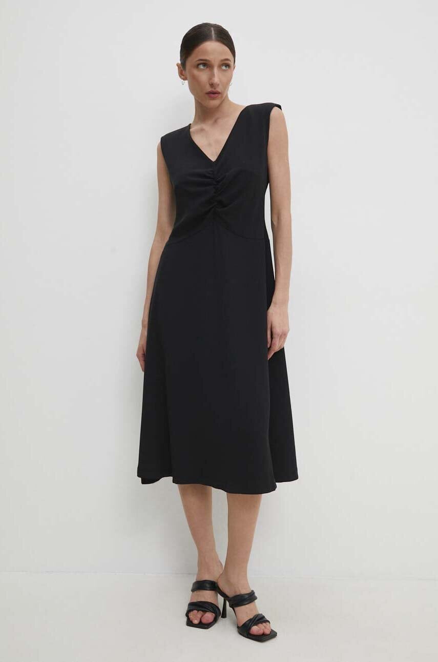 Answear Lab rochie culoarea negru