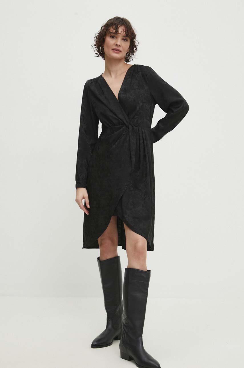 Answear Lab rochie culoarea negru