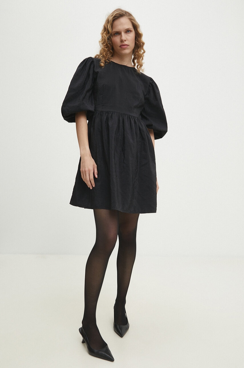 Answear Lab rochie culoarea negru